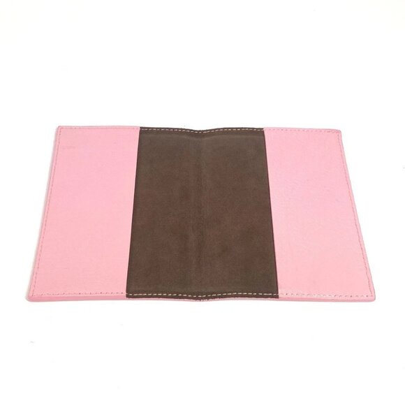 TIFFANY & Co. logo Passport Cover Stationery passport case Leather pink - Picture 6 of 14